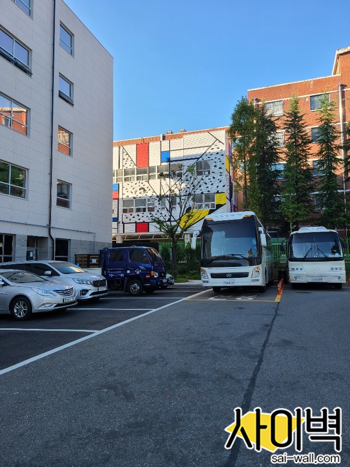 연성중학교 급식소 벽화 벽화 시공 사진 3
